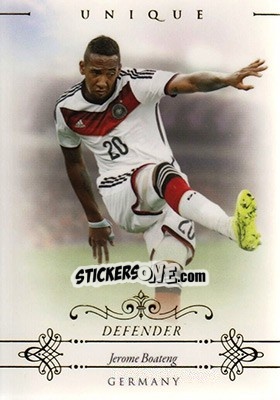 Sticker Jérôme Boateng - World Football UNIQUE 2015 n. 7 - Futera