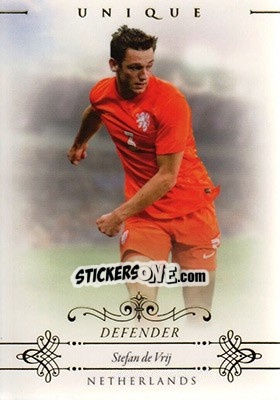 Sticker Stefan De Vrij - World Football UNIQUE 2015 - Futera