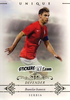 Sticker Branislav Ivanovic - World Football UNIQUE 2015 n. 12 - Futera
