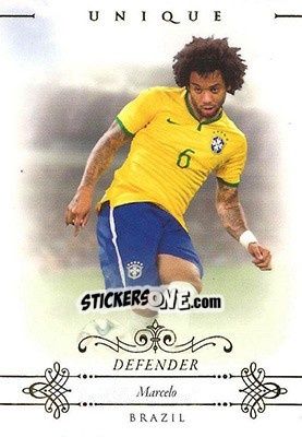 Sticker Marcelo - World Football UNIQUE 2015 n. 15 - Futera