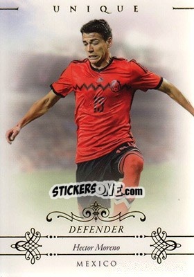 Sticker Hector Moreno - World Football UNIQUE 2015 n. 19 - Futera