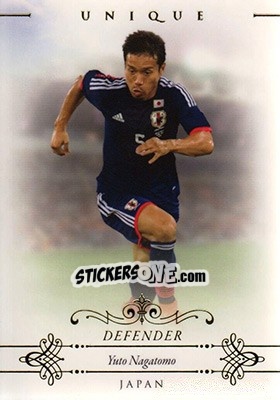 Figurina Yuto Nagatomo - World Football UNIQUE 2015 - Futera