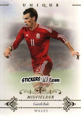 Sticker Gareth Bale - World Football UNIQUE 2015 - Futera