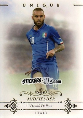 Sticker Daniele De Rossi - World Football UNIQUE 2015 n. 36 - Futera