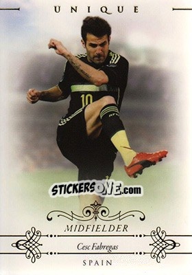 Sticker Cesc Fabregas - World Football UNIQUE 2015 - Futera