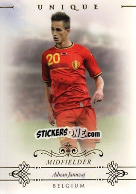 Sticker Adnan Januzaj - World Football UNIQUE 2015 n. 43 - Futera