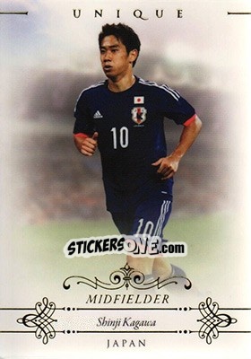 Sticker Shinji Kagawa - World Football UNIQUE 2015 - Futera