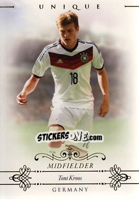 Sticker Toni Kroos - World Football UNIQUE 2015 n. 45 - Futera