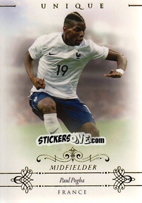 Sticker Paul Pogba - World Football UNIQUE 2015 n. 49 - Futera