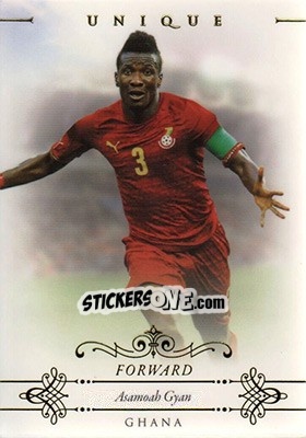 Sticker Asamoah Gyan - World Football UNIQUE 2015 n. 68 - Futera