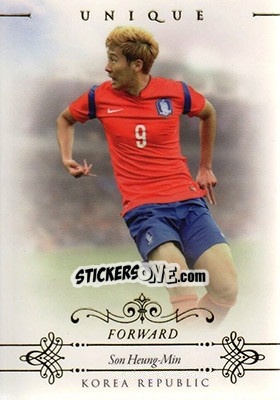 Sticker Son Heung-Min - World Football UNIQUE 2015 n. 69 - Futera