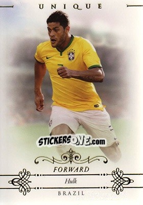 Sticker Hulk - World Football UNIQUE 2015 n. 71 - Futera