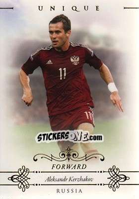 Sticker Aleksandr Kerzhakov - World Football UNIQUE 2015 n. 74 - Futera