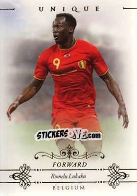 Sticker Romelu Lukaku - World Football UNIQUE 2015 n. 76 - Futera