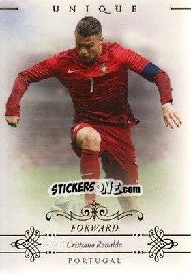 Figurina Cristiano Ronaldo - World Football UNIQUE 2015 - Futera