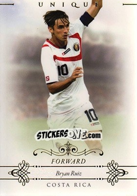 Sticker Bryan Ruiz - World Football UNIQUE 2015 n. 85 - Futera