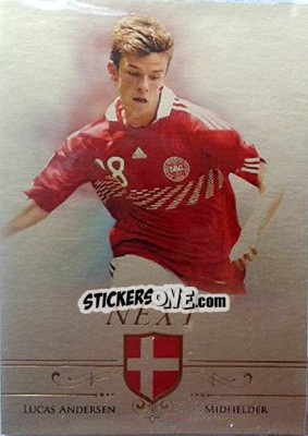 Sticker Lucas Andersen - World Football UNIQUE 2015 n. 91 - Futera
