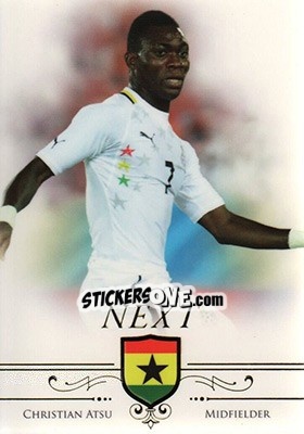 Sticker Christian Atsu - World Football UNIQUE 2015 n. 92 - Futera