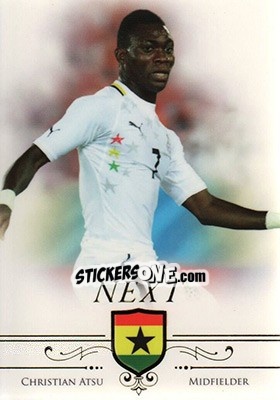 Cromo Christian Atsu - World Football UNIQUE 2015 - Futera