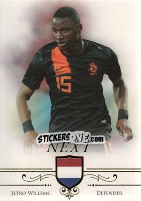 Sticker Jetro Willems - World Football UNIQUE 2015 n. 99 - Futera