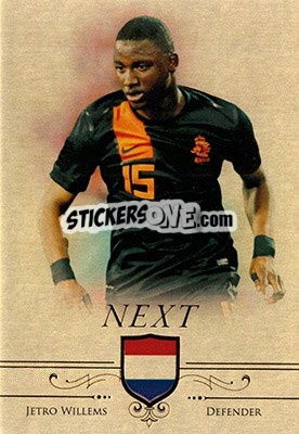 Sticker Jetro Willems - World Football UNIQUE 2015 n. 99g - Futera