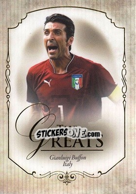 Sticker Gianluigi Buffon - World Football UNIQUE 2015 n. 103 - Futera