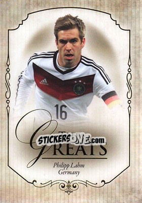 Cromo Philipp Lahm - World Football UNIQUE 2015 - Futera