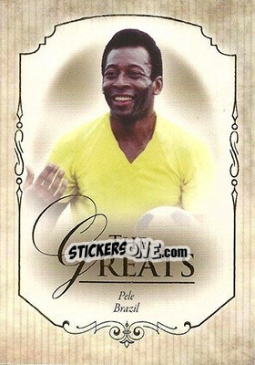Sticker Pele - World Football UNIQUE 2015 n. 113 - Futera