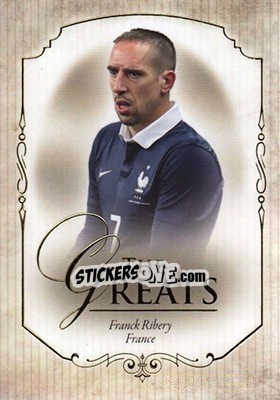 Sticker Franck Ribery - World Football UNIQUE 2015 - Futera