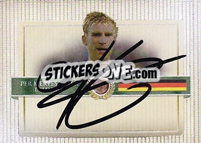 Sticker Per Mertesacker - World Football UNIQUE 2015 n. ACQ01 - Futera