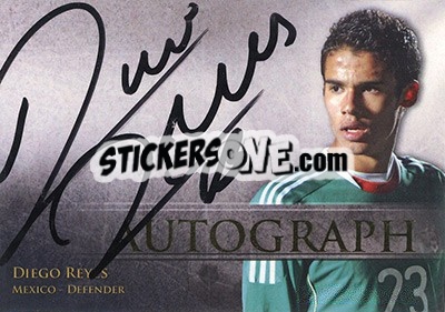 Sticker Diego Reyes - World Football UNIQUE 2015 n. AV04 - Futera