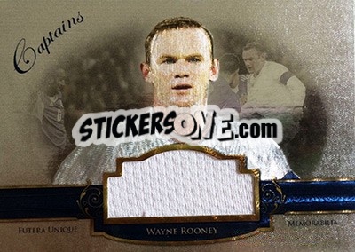 Sticker Wayne Rooney - World Football UNIQUE 2015 - Futera