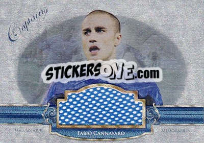 Sticker Fabio Cannavaro - World Football UNIQUE 2015 n. CP18 - Futera
