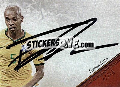 Sticker Fernandinho - World Football UNIQUE 2015 n. EL20 - Futera