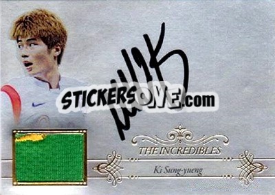 Sticker Ki Sung-yueng - World Football UNIQUE 2015 n. INC02 - Futera