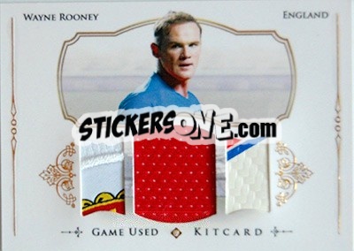 Sticker Wayne Rooney - World Football UNIQUE 2015 n. KC10 - Futera