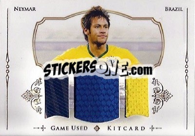 Sticker Neymar - World Football UNIQUE 2015 - Futera