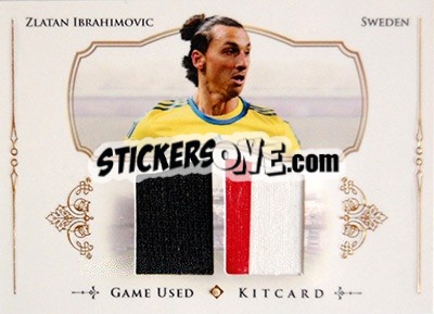 Sticker Zlatan Ibrahimovic - World Football UNIQUE 2015 - Futera