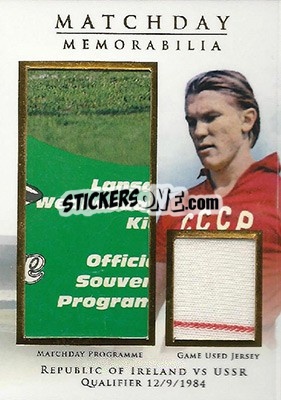 Sticker Oleh Blokhin - World Football UNIQUE 2015 n. MDY06 - Futera