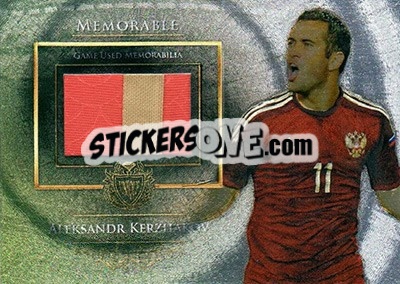 Sticker Aleksandr Kerzhakov - World Football UNIQUE 2015 n. MEM06 - Futera