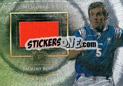 Sticker Laurent Blanc - World Football UNIQUE 2015 n. MEM09 - Futera