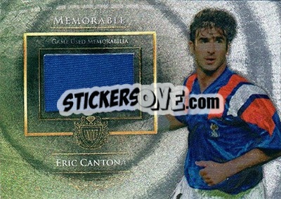 Sticker Eric Cantona - World Football UNIQUE 2015 n. MEM12 - Futera