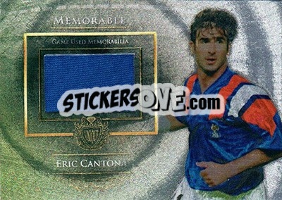 Sticker Eric Cantona - World Football UNIQUE 2015 - Futera