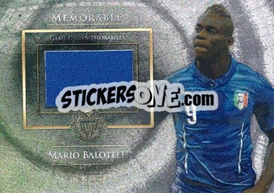 Sticker Mario Balotelli - World Football UNIQUE 2015 - Futera
