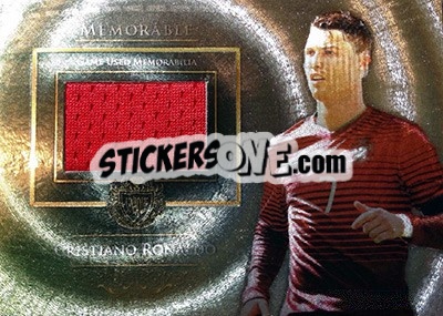 Sticker Cristiano Ronaldo - World Football UNIQUE 2015 n. MEM52 - Futera