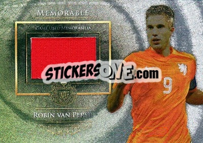 Sticker Robin van Persie - World Football UNIQUE 2015 n. MEM53 - Futera