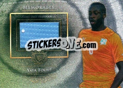 Sticker Yaya Toure - World Football UNIQUE 2015 - Futera