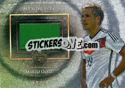 Sticker Mario Gotze - World Football UNIQUE 2015 n. MEM56 - Futera