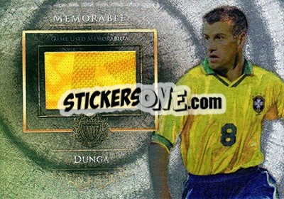 Sticker Dunga - World Football UNIQUE 2015 - Futera