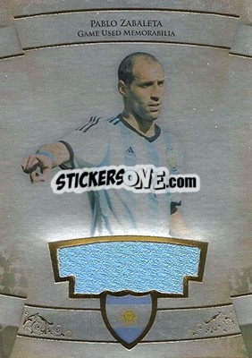 Sticker Pablo Zabaleta - World Football UNIQUE 2015 n. SS32 - Futera